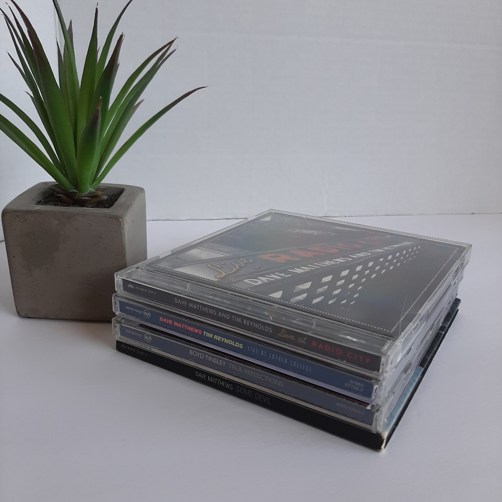 Dave Matthews Tim Reynolds & Boyd Tinsley Studio & Live Albums 4 CDs Bundle